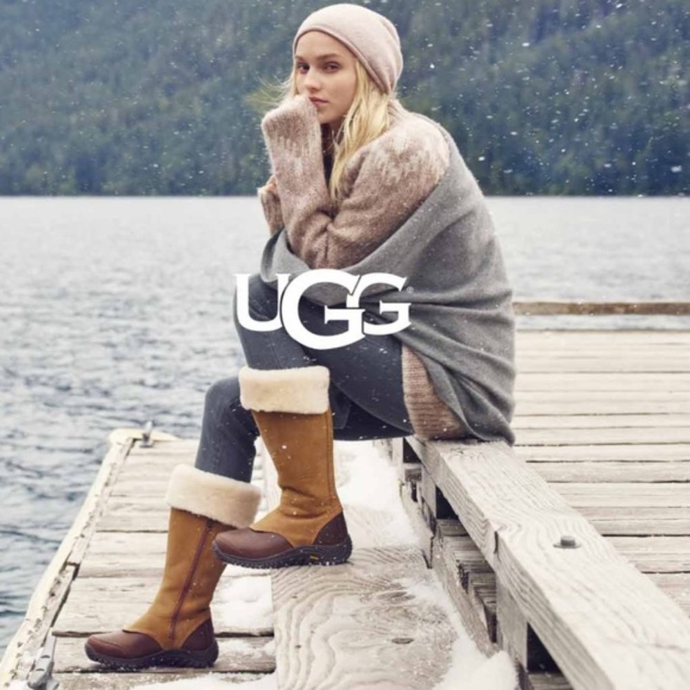 New UGG Miko Waterproof Leather Boots - Picture 1 of 10